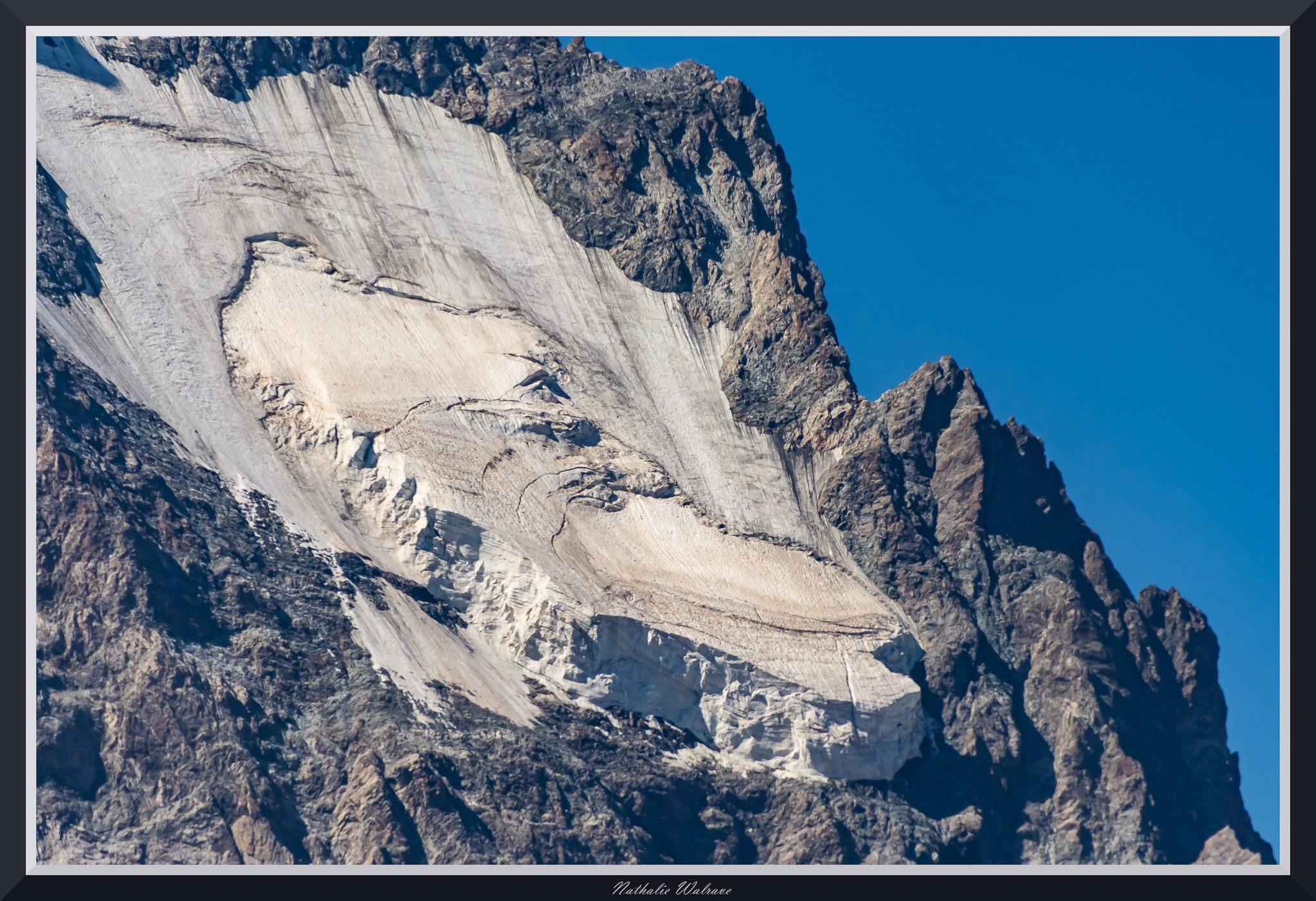 Sur le chemin vers le glacier blanc